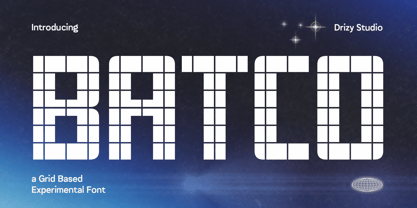 Batco Font Poster 1
