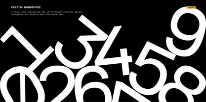 TBJ Felium Mono Font Poster 6