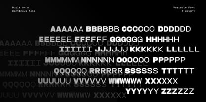 TBJ Felium Mono Font Poster 7