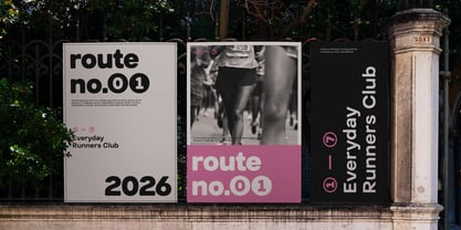 TRT Structa Pro Font Poster 9