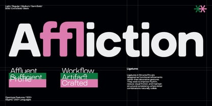 TRT Structa Pro Font Poster 5