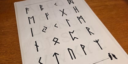 Paradox Runa Font Poster 5