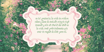 Amore House Font Poster 6