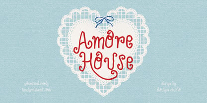 Amore House Font Poster 1