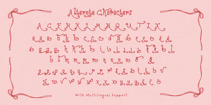 Amore House Font Poster 8