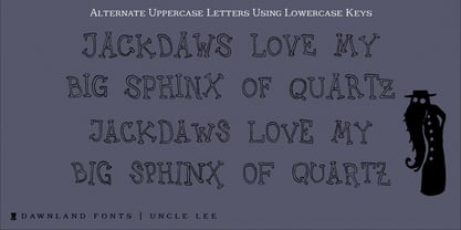 Uncle Lee Font Poster 4
