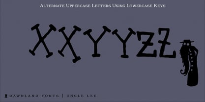 Uncle Lee Font Poster 3