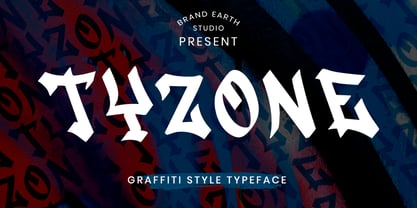 Tyzone Font Poster 1