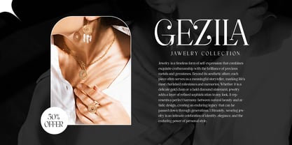 Sarelyona Collection Font Poster 5