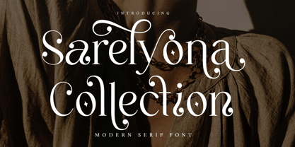Sarelyona Collection Font Poster 1