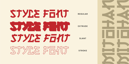 Mitohan Font Poster 3