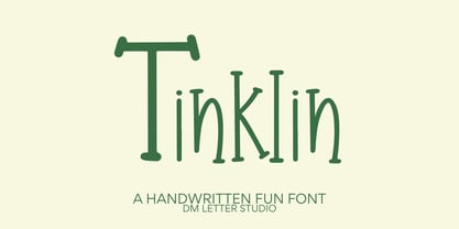 Tinklin Font Poster 1