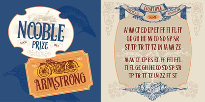 Lostrum Font Poster 4