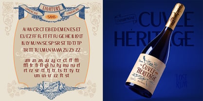 Lostrum Font Poster 8