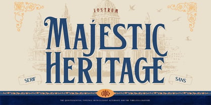 Lostrum Font Poster 10
