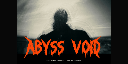 Blade Weaver Font Poster 9