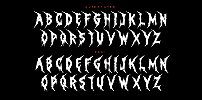 Blade Weaver Font Poster 10