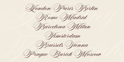 Thivoria Wedding Violyn Font Poster 8