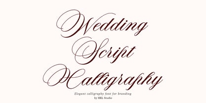 Thivoria Wedding Violyn Font Poster 3