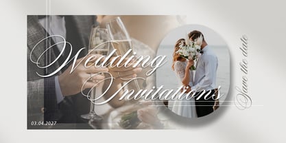 Thivoria Wedding Violyn Font Poster 5