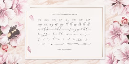 Mielssai Font Poster 12