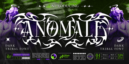 Anomale Font Poster 1