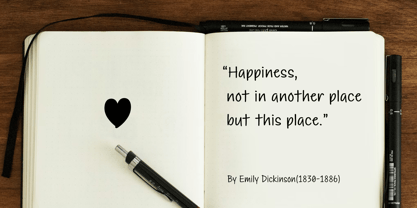 Daydreaming Still Font Poster 5