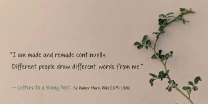 Daydreaming Still Font Poster 3