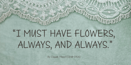 Daydreaming Still Font Poster 4