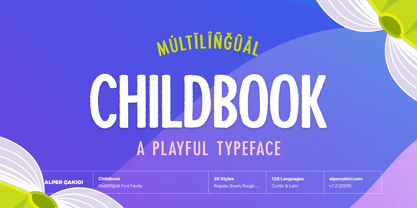Childbook Font Poster 1