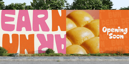 Dearbun Display Font Poster 3