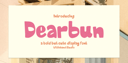 Dearbun Display Font Poster 1