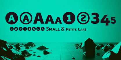 Biotrip Sans Caps Font Poster 12