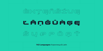 Techzone Font Poster 2