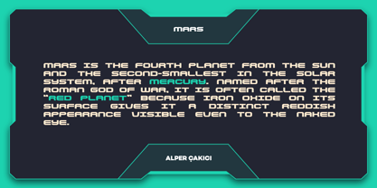 Techzone Font Poster 12