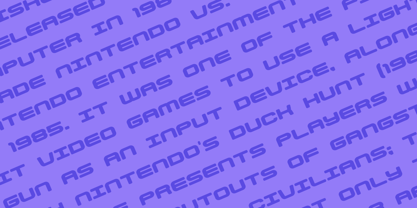 Techzone Font Poster 4