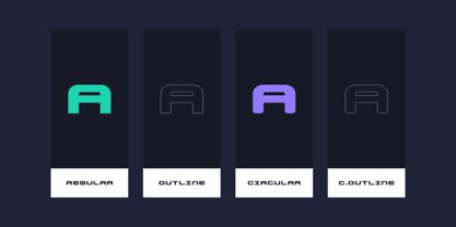 Techzone Font Poster 3