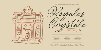 Benthisa Font Poster 4