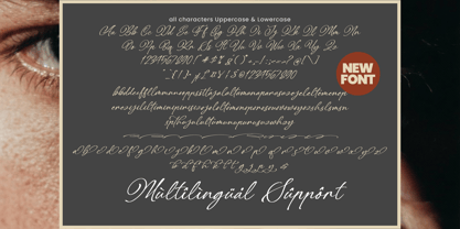 Benthisa Font Poster 15
