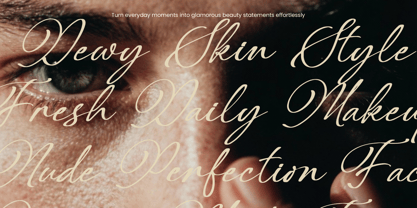 Benthisa Font Poster 12