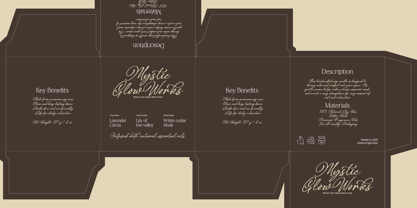 Benthisa Font Poster 8
