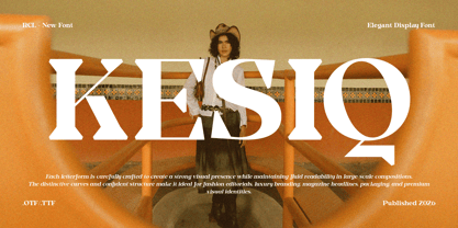 Kesiq Font Poster 1