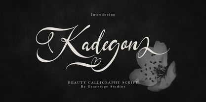 Kadegon Font Poster 1