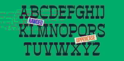 GR Rawdeo Font Poster 2