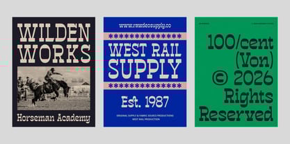 GR Rawdeo Font Poster 10