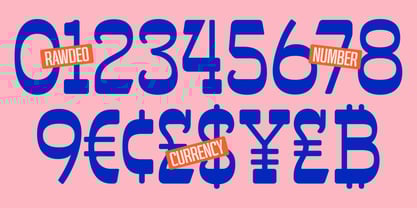 GR Rawdeo Font Poster 4