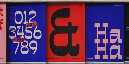 GR Rawdeo Font Poster 12