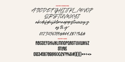 MC Fastry Font Poster 6