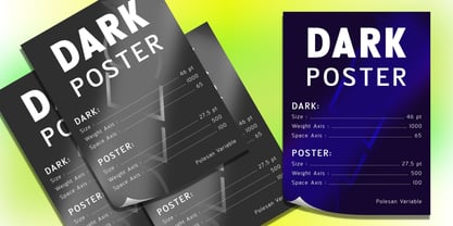 Polesan Font Poster 5