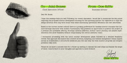 Registrar Archive Font Poster 4